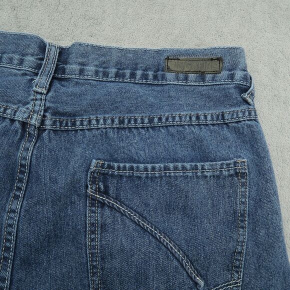 Ring of Fire Jeans Men Fits 35x29 (Size 36x30) Blue Slim Straight Denim - Picture 11 of 16